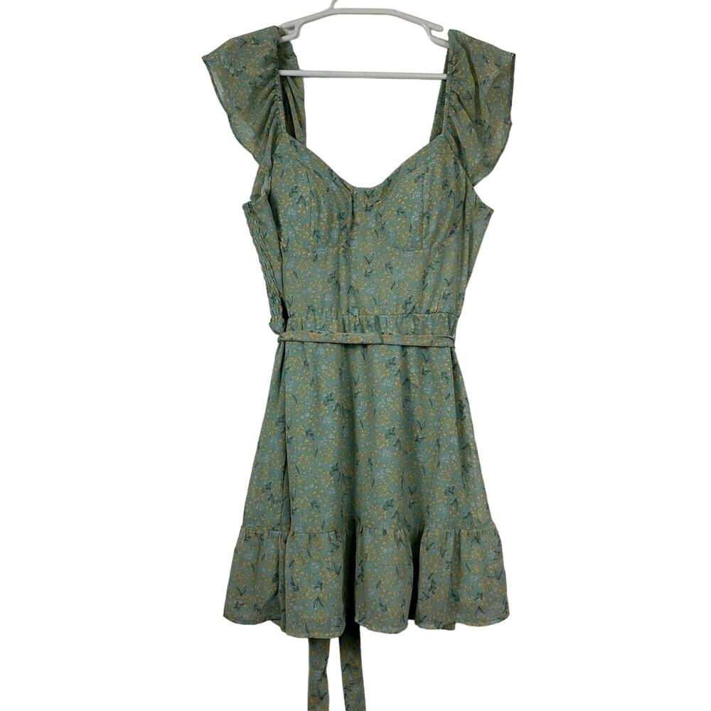 NWT Lily Rose Mini Dress Floral XL Boho Bohemian Summer Travel